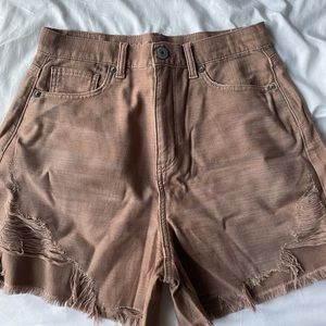 High waisted shorts from AE brand new